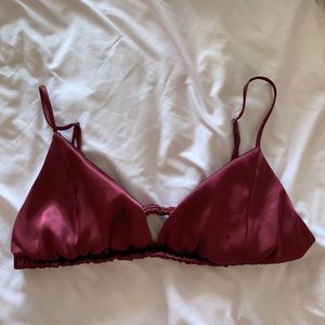 Silk bralett